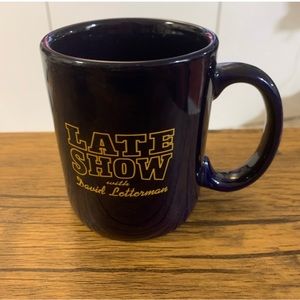 CBS David Letterman Mug
